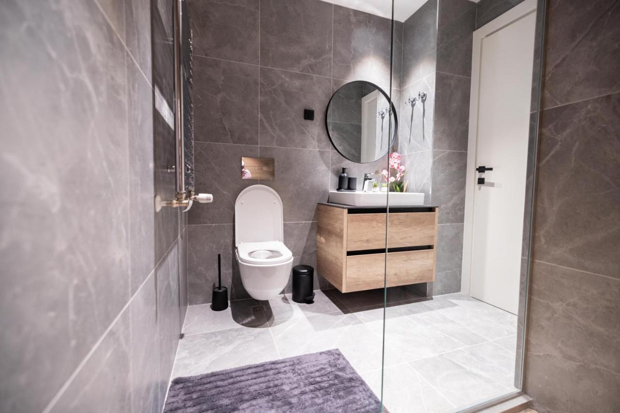 Ferienwohnung Belgrade Waterfront Cozy Symphony 1 Sajmiste Exterior foto